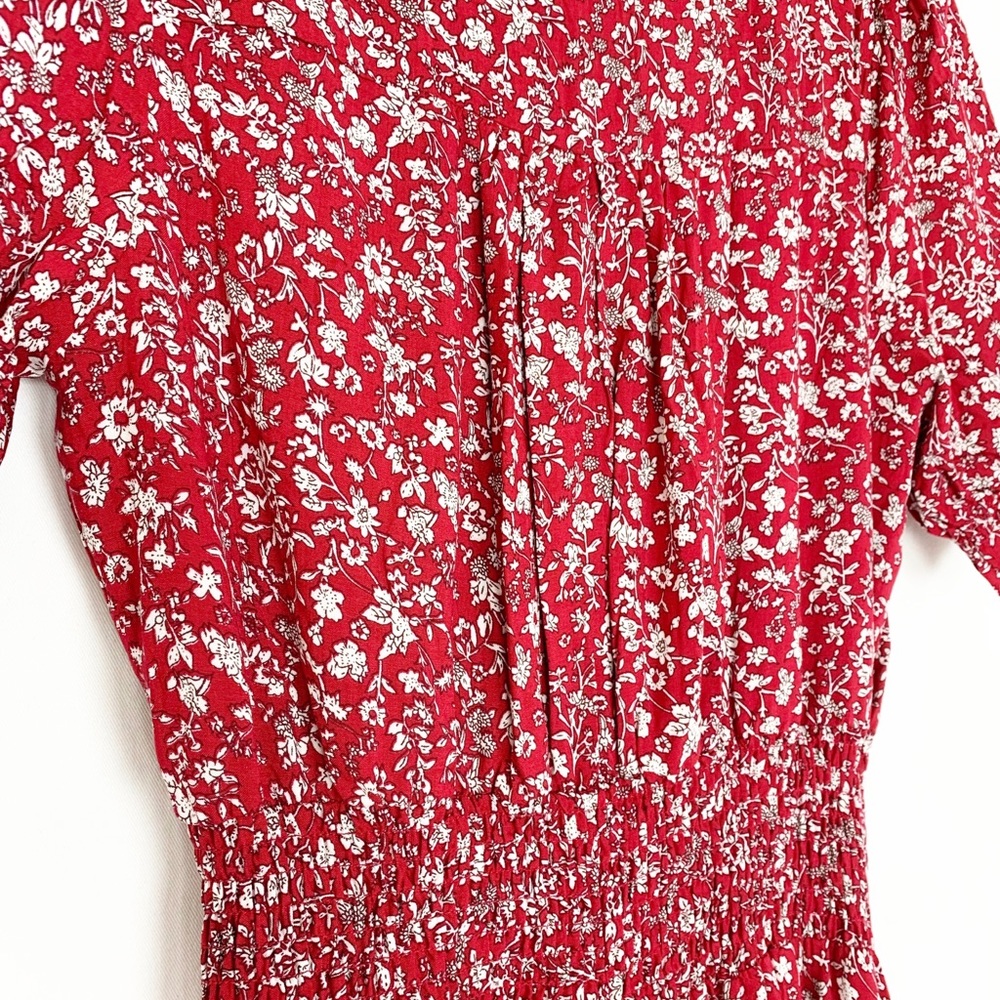 Smocked Elastic Waist Maxi Dress - Picture 4 of 9